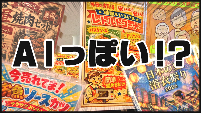 街のAIっぽい作品鑑賞会