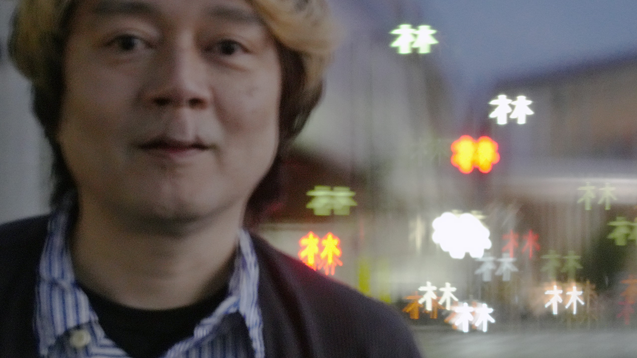 光を林にしたい・光のボケを変えるフィルターで「林」の文字を作ると世界が林になる