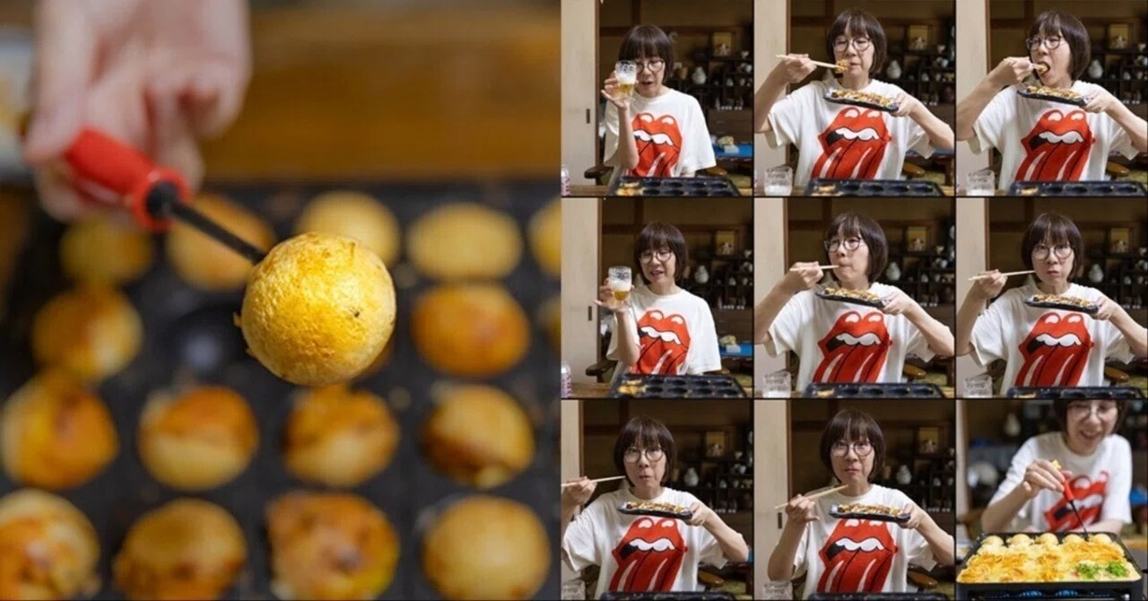 TAKOYAKI・その無限の可能性を探る たこの代わりにおかずやをスイーツを詰めたらどうなるのか
