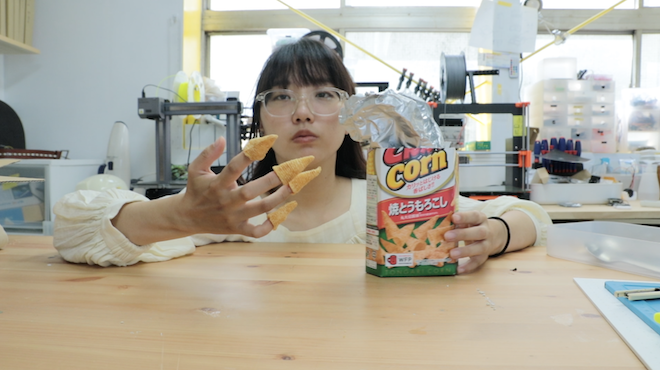 とんがりコーン専用のカトラリーを作ろう :: デイリーポータルZ