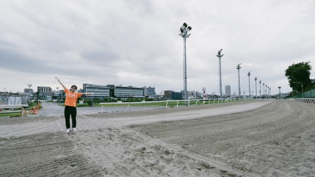 埼玉の浦和競馬場はレースがない日は公園になっている