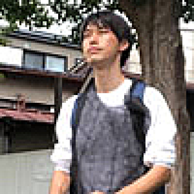 紙エプロン散歩
