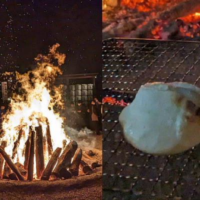 伊勢神宮では大晦日にかがり火でおもちを焼いていい／三重のおもち小話3選