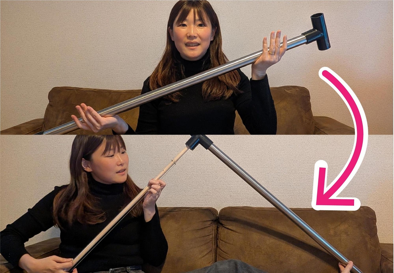 仕込みステッキギターを作る　見た目はステッキ、カバーを外すとギターに変身