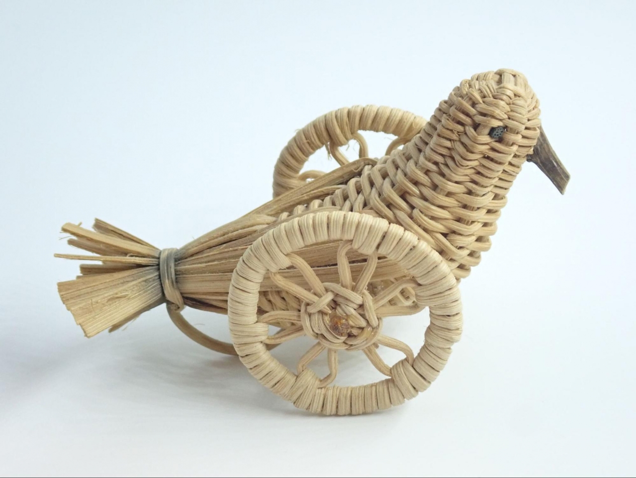 郷土玩具・ハト車を作る。そしてたどりついたトリコプター :: デイリー