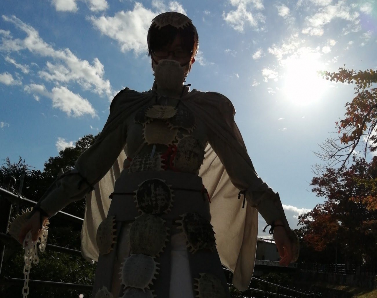 すっぽんの甲羅で鎧を作る　36.jpg