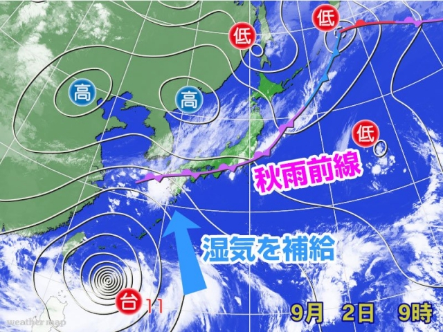小さい熱帯低気圧が大きな台風を振り回した ～気象予報士・増田さんの 