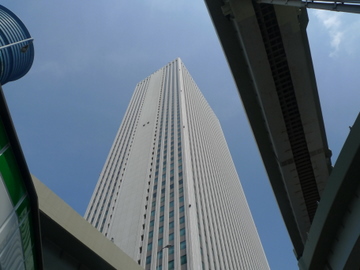 元東洋一の高層ビル、サンシャイン60。 