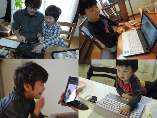 編集部から安藤さん・古賀さんと、当サイトライターの西村さんと元ライターの加藤和美さんのお子さん計４名によるジャッジ。 