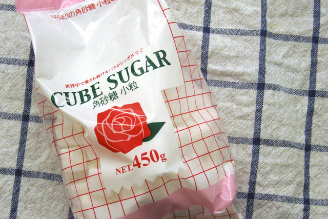 角砂糖自体ひさしぶりだ。