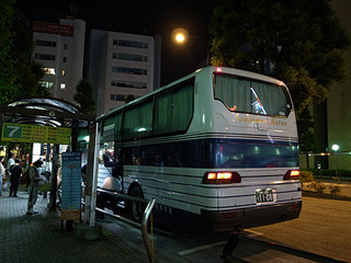 地主町に行くのに東京から夜行バスを使った。これも地主っぽくない！