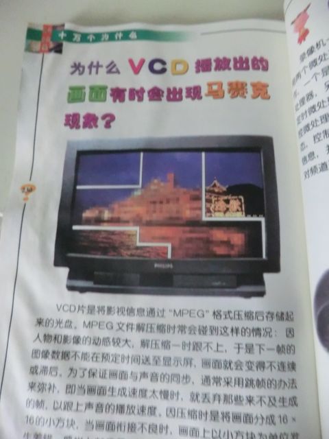 「なんでVCDの画面でときどきモザイクが出るの？」 ちょっと前の中国の子供たちはVCDが身近。だからこそ出るこんな質問。