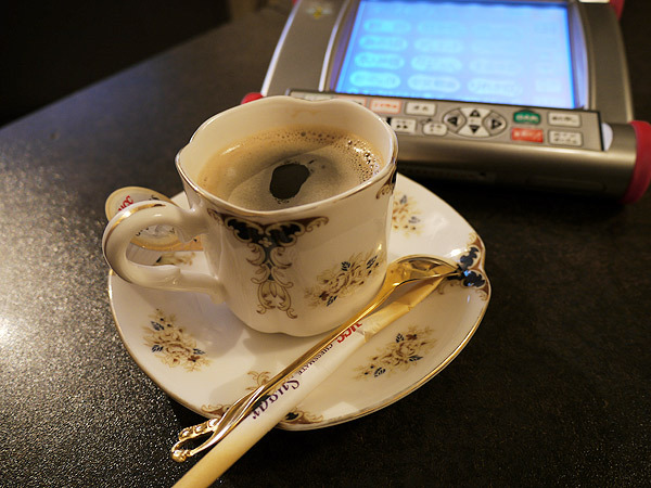 コーヒー（カップがオシャレ！）