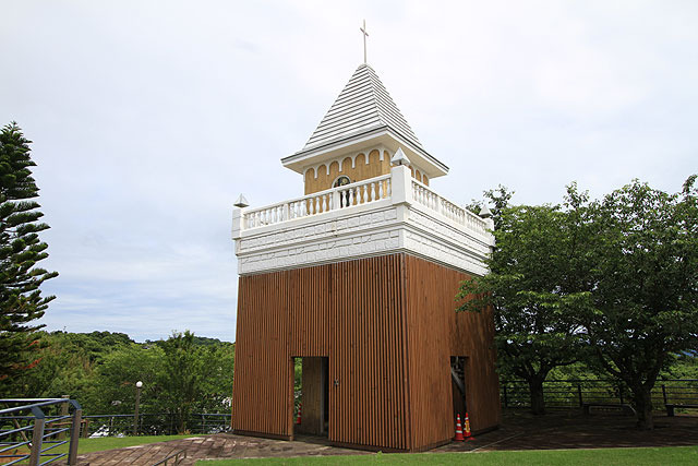 西海市横瀬浦史跡公園にある展望台。これもまた塔。
