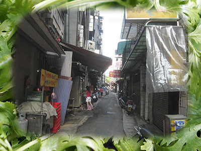 台湾の路地