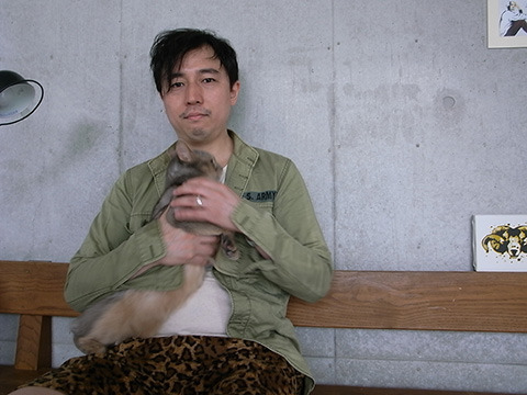 尾田さんと猫ちゃん