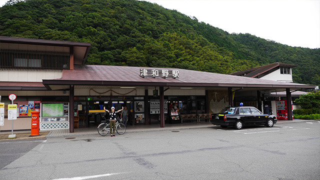 JR山口線の完全復旧（8月23日）が待ち遠しい津和野駅