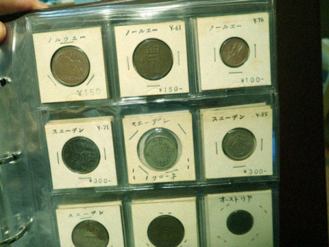 海外硬貨コレクション。