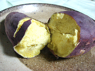 2006年に試した際の強5分、弱5分のレンジ芋