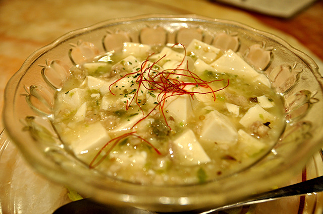 白麻婆豆腐