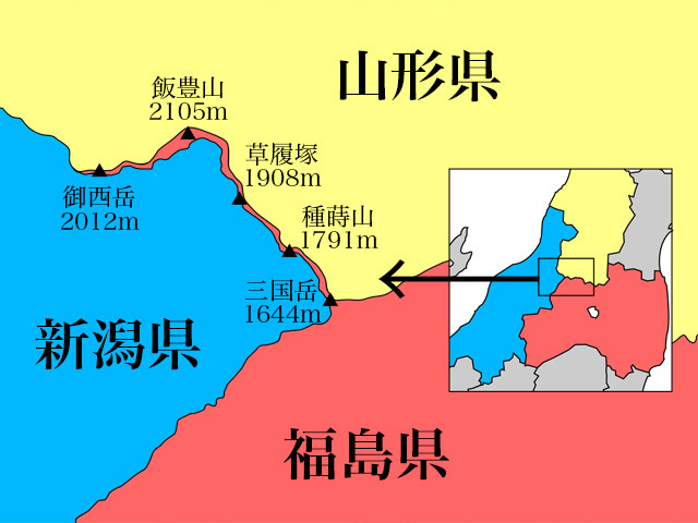 標高00メートルの盲腸県境と危険すぎる県境 デイリーポータルz