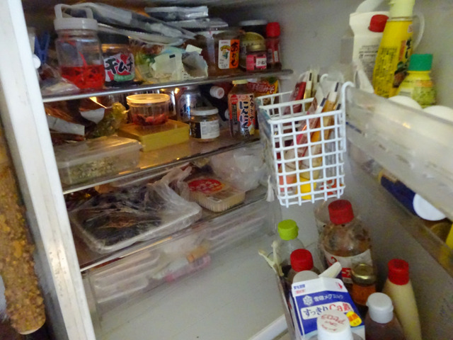 冷蔵庫はぎっしり