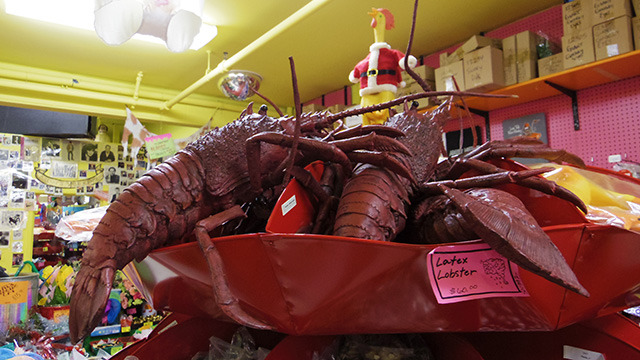 Large latex lobster