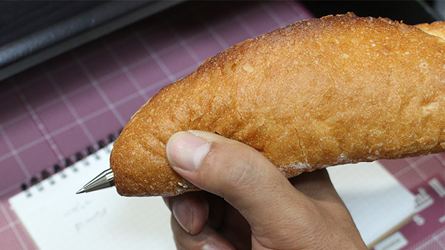 パンのペンとしての機能を比較