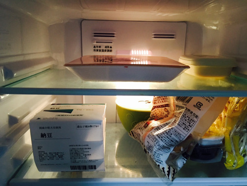 冷蔵庫ではだいぶ異彩を放つ、というか食品っぽさゼロだ