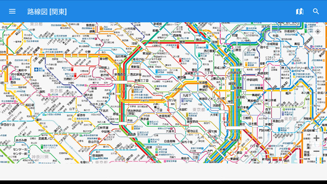 戦前の東京 鉄道路線図 - 鉄道