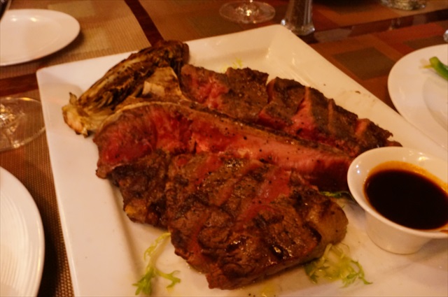 The meat I had at the post-event party. it was the size of a grown person's face.