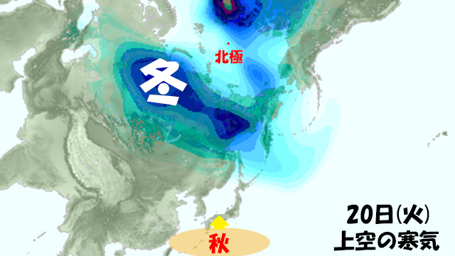 強い寒気（冬将軍）はロシアにいるが、風が呼んでも、今週は出てこようとせず。おかげで日本は暖かく。