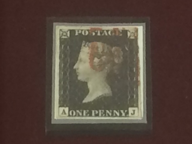 1ペニー切手