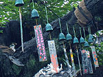 池上本門寺で鳴る500個の風鈴