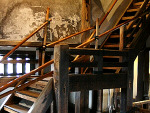 松本城の天守階段