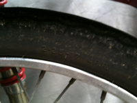 �o�C�N�̃^�C���߂�