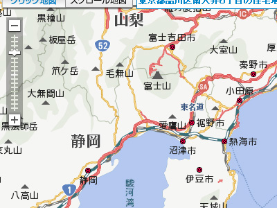 �̒n�}�ɂ͕x�m�R��\�����߂����̒n�}�L��������